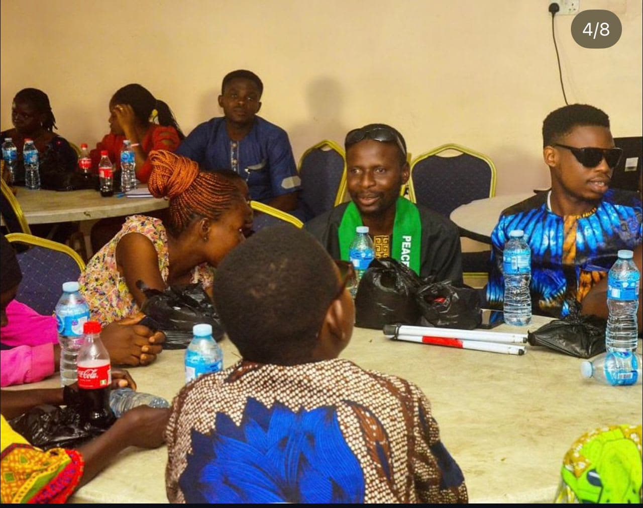 Storytelling advocacy workshop participants sharing their narratives